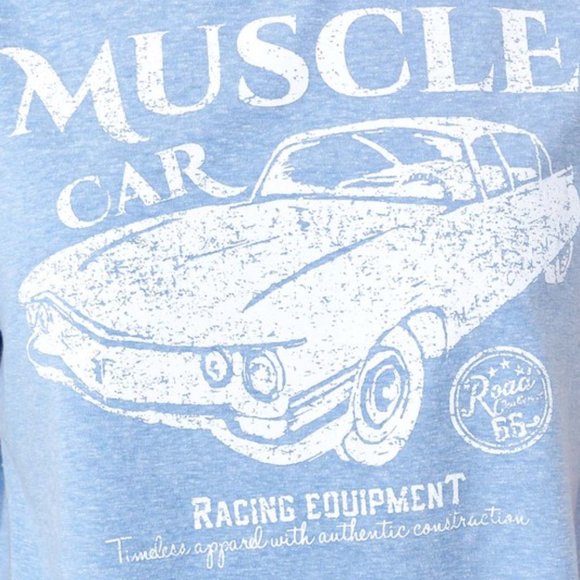 Muscle Car Cropped Tee - Picture 7 of 8